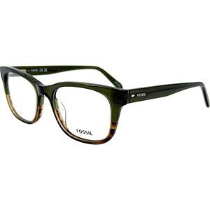 Fossil Fos7169 Mens Plastic Eyeglass Frame 0IED Green 52-18 Spring Hinges